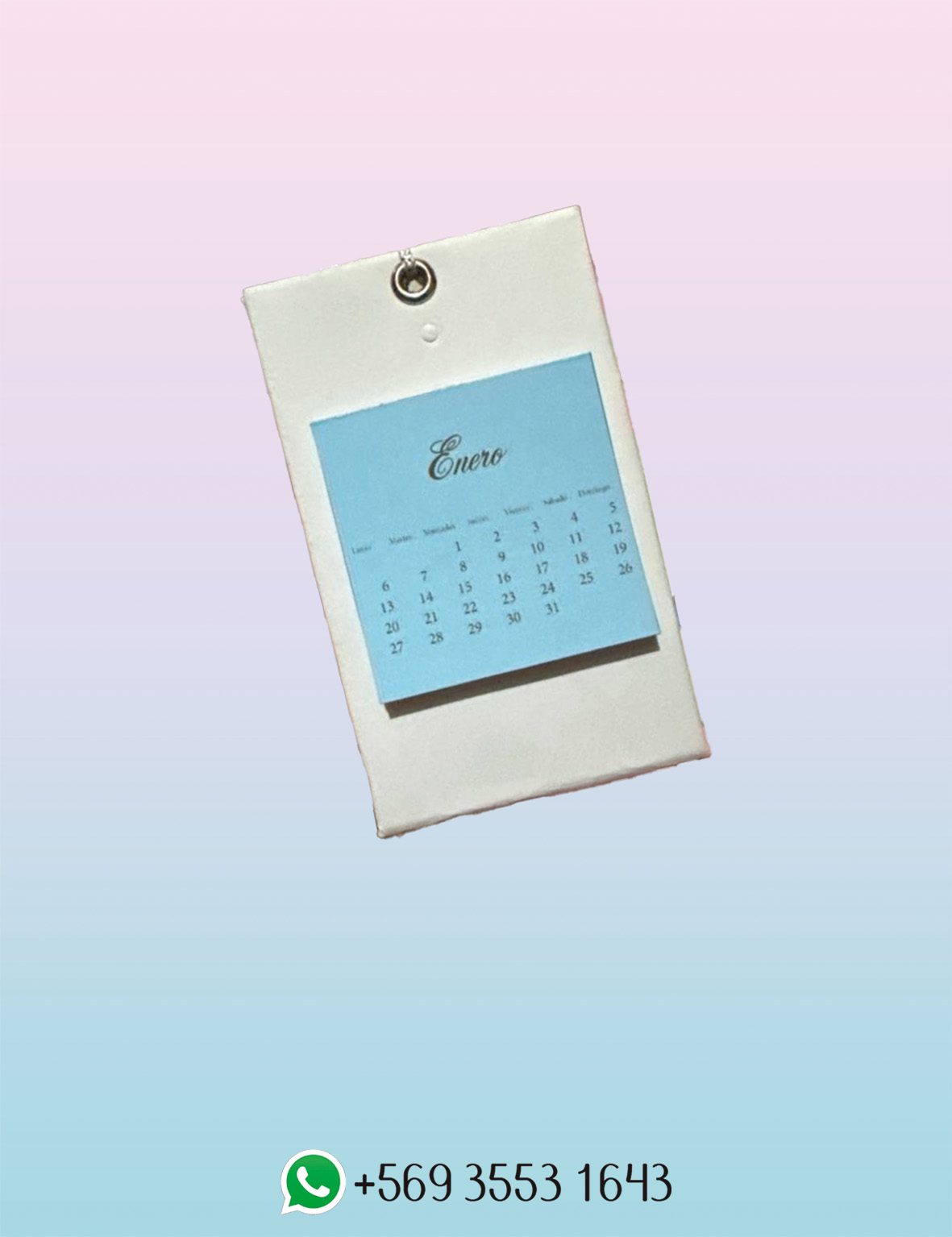 Mini calendario de escritorio