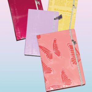 Cuaderno cuadriculado cosido