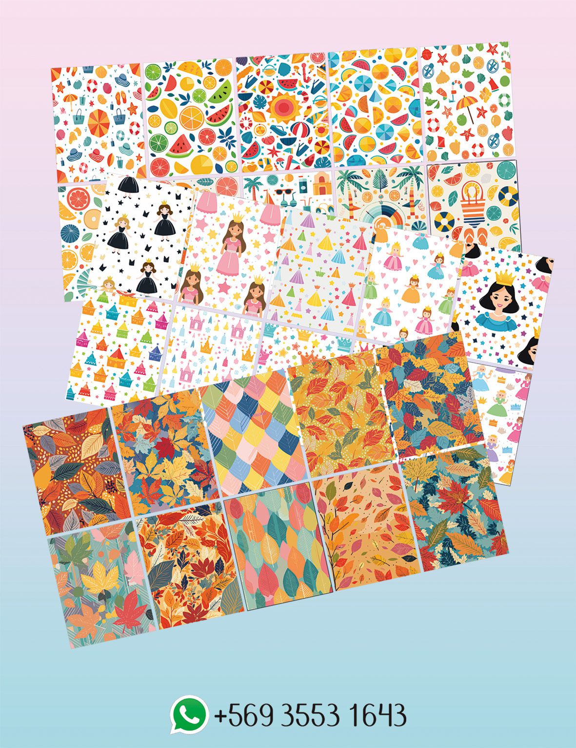 Papel decorado